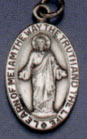 Religious Saint Holy Medal : Sterling Silver: I am the Way SS* Medal