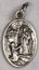 Religious Saint Holy Medal : Silver Colored: Bracelet Lourdes SP medal