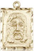 Religious Medals: Holy Face Gold Filled Medal