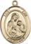 Religious Saint Holy Medal : Gold Filled: St. Ann GF Saint Medal