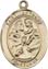 Religious Saint Holy Medal : Gold Filled: St. Anthony GF Saint Medal