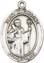 Religious Saint Holy Medal : Sterling Silver: St. Augustine SS Saint Medal