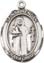 Religious Saint Holy Medal : Sterling Silver: St. Brendan SS Saint Medal