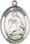 Religious Saint Holy Medal : Sterling Silver: St. Charles SS Saint Medal