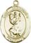 Religious Saint Holy Medal : Gold Filled: St. Christopher GF Medal