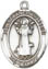 Religious Saint Holy Medal : Sterling Silver: St. Francis Assisi SS Medal