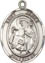 Religious Saint Holy Medal : Sterling Silver: St. James the Greater SS Medal