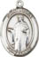 Religious Saint Holy Medal : Sterling Silver: St. Justin SS Saint Medal