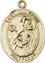 Religious Saint Holy Medal : Gold Filled: St. Kevin GF Saint Medal