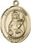 Religious Saint Holy Medal : Gold Filled: St. Lucia GF Saint Medal