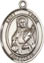 Religious Saint Holy Medal : Sterling Silver: St. Lucia of Syracuse SS Medal