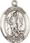 Religious Saint Holy Medal : Sterling Silver: St. Lazarus SS Saint Medal