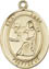 Religious Saint Holy Medal : Gold Filled: St. Luke GF Saint Medal