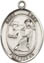 Religious Saint Holy Medal : Sterling Silver: St. Luke the Apostle SS Medal