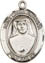 Religious Saint Holy Medal : Sterling Silver: St. Maria Faustina SS Medal