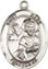 Religious Saint Holy Medal : Sterling Silver: St. Mark the Evangelist SS Mdl