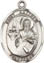 Religious Saint Holy Medal : Sterling Silver: St. Matthew the Apostle SS Mdl