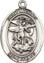 Religious Saint Holy Medal : Sterling Silver: St. Michael the Archangel SS