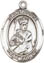 Religious Saint Holy Medal : Sterling Silver: St. Louis SS Saint Medal