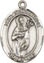 Religious Saint Holy Medal : Sterling Silver: St. Scholastica SS Saint Medal