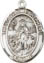 Religious Saint Holy Medal : Sterling Silver: Lord is my Shepherd SS Mdl