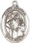 Religious Saint Holy Medal : Sterling Silver: St. Ursula SS Saint Medal