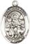 Religious Saint Holy Medal : Sterling Silver: St. Germaine Cousins SS Medal