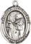 Religious Saint Holy Medal : Sterling Silver: San Juan de la Cruz SS Mdl