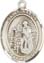 Religious Saint Holy Medal : Sterling Silver: St. Aaron SS Saint Medal