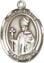 Religious Saint Holy Medal : Sterling Silver: St. Austin SS Saint Medal