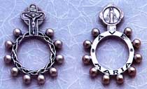 Items related to Maria Goretti: Ave Maria Rosary Ring