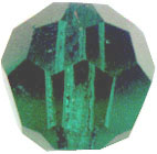 Round Emerald Crystal 6mm