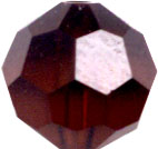 Round Garnet Crystal 6mm