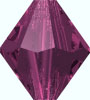 Crystal Beads: SW Amethyst Crystal 6mm