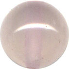 Semi-precious Beads: Quartz Rose 6mm