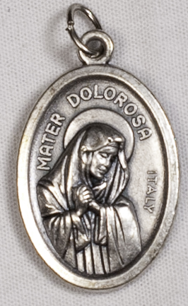 Religious Medals: St. Dolorosa OX Saint Medal