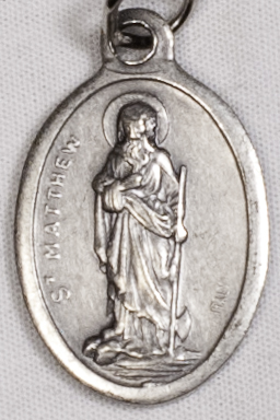 St. Matthew OX Saint Medal