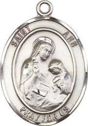 Religious Medals: St. Ann SS Saint Medal