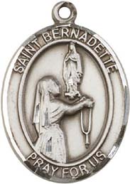 Religious Medals: St. Bernadette SS Saint Medal