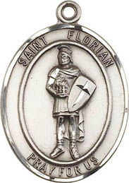 Religious Medals: St. Florian SS Saint Medal