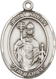 Religious Medals: St. Kilian SS Saint Medal
