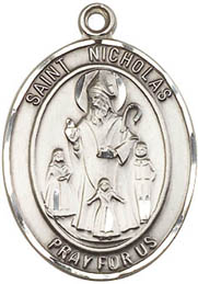 St. Nicholas SS Saint Medal