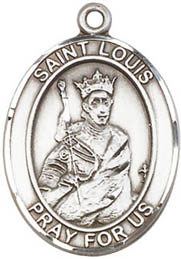 Religious Medals: St. Louis SS Saint Medal