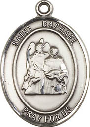 Religious Medals: St. Raphael the Archangel SS