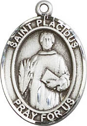Religious Medals: St. Placidus SS Saint Medal
