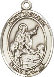 Religious Medals: St. Colette SS Saint Medal